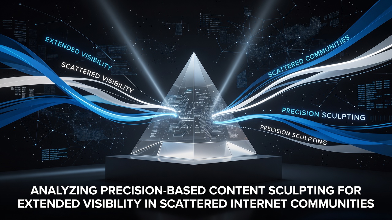 Analyzing Precision-Based Content Sculpting for Extended Visibility in Scattered Internet Communities